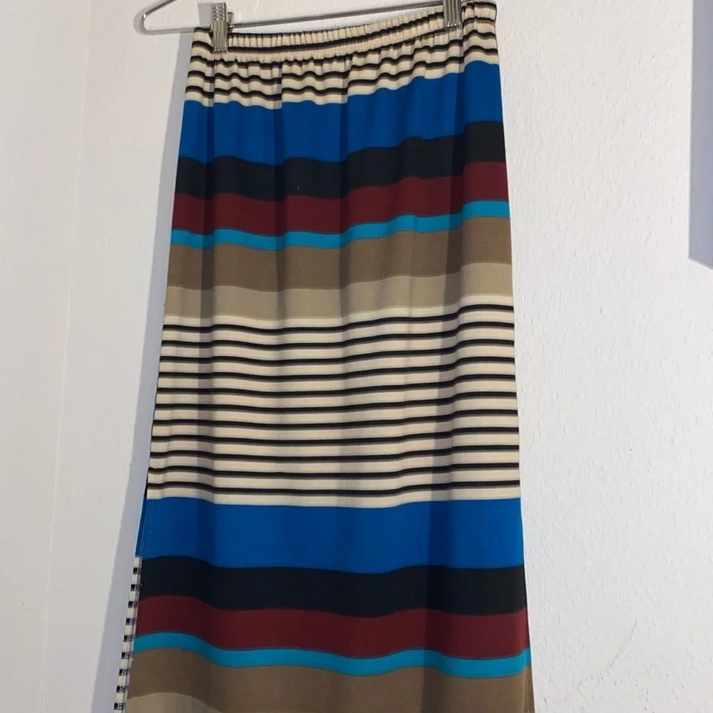 Long striped skirt XS​​